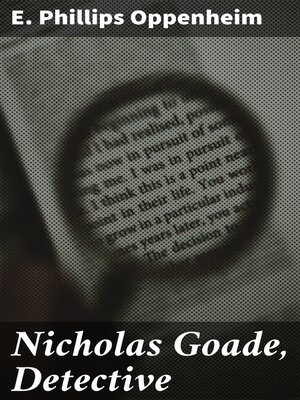 cover image of Nicholas Goade, Detective